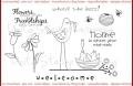 Unity  Gummistempel SPRING UNITY