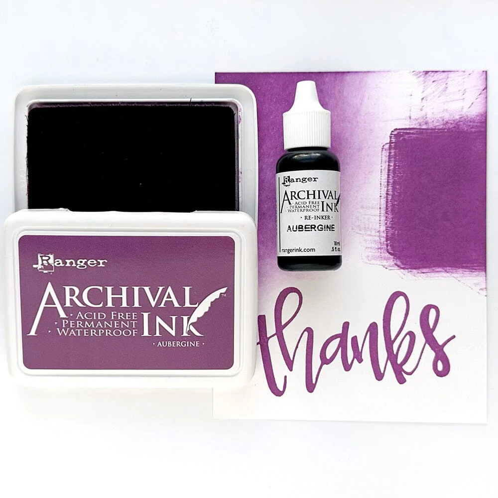 Bild 2 von Archival Ink™ Pads Re-Inker Nachfüllfarbe - Aubergine