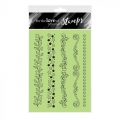 For the love of...Stamps by Hunkydory - Clearstamps Floral Flourishes