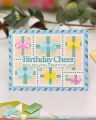 Bild 7 von Waffle Flower Postage Collage Gifts Stencil - Stencilschablone 