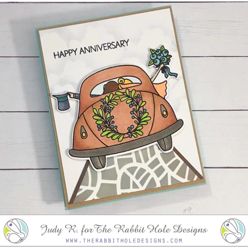 Bild 3 von The Rabbit Hole Designs Clear Stamps  - Just Married