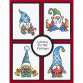Bild 2 von Stampendous Perfectly Clear Stamps - Holiday Gnomes - Weihnachtswichtel