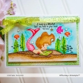 Bild 7 von Whimsy Stamps Clear Stamps - Mermaid Escape