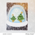 Bild 5 von Whimsy Stamps Clear Stamps - Rockin' Christmas Tree - Weihnachtsbaum