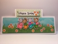 Bild 4 von Art Impressions Clear Stamps Happy Spring Flip Card - Osterhäschen