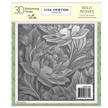 LISA HORTON - 3D Prägefolder - Bold Peonies