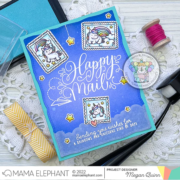 Bild 6 von Mama Elephant - Clear Stamps LITTLE AGENDA POSTAGE