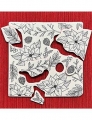 Bild 2 von Simon Hurley create Background Stamp- Festive Florals  Weihnachten Blumen