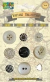 Vintage Collection Buttons Black & White