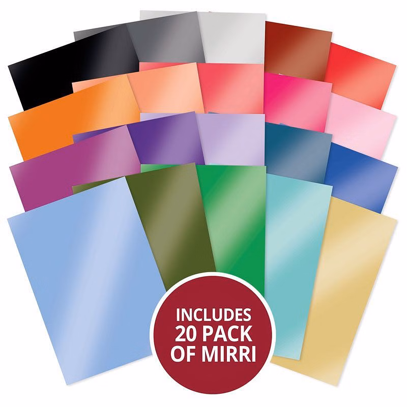 Bild 1 von Hunkydory -  A4 Spiegelkarton - Essential Mirri Card Colour Assortment
