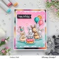 Bild 2 von Whimsy Stamps Clear Stamps - A Bunny Birthday - Hase
