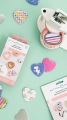 Bild 3 von We R Memory Keepers Button Press Inserts - Einsatz  Heart/Herz