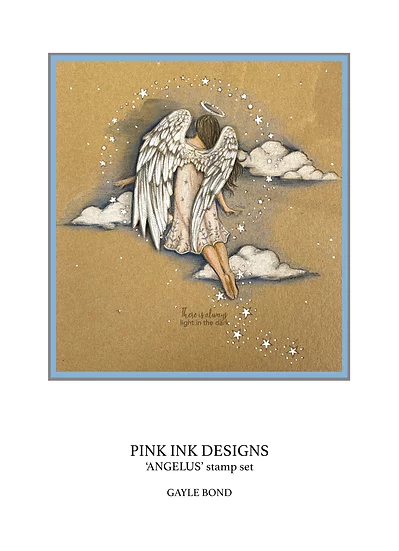 Bild 9 von Pink Ink Designs - Stempel Angelus - Engel