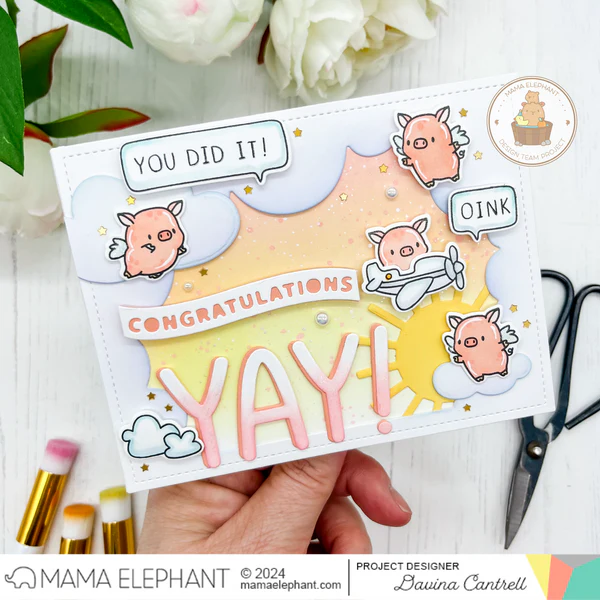 Bild 7 von Mama Elephant - Clear Stamps LITTLE PIG AGENDA