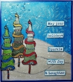 Bild 2 von IndigoBlu Gummistempel - Magical Christmas Tree A5 Red Rubber Stamp by Janine Gerard Shaw