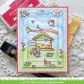 Bild 8 von Lawn Fawn Clear Stamps - backyard bird feeder add-on