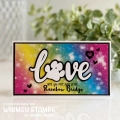 Bild 6 von Whimsy Stamps Die Stanze - Love Paw Word and Shadow Die Set