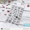 Mama Elephant - Clear Stamps MINI MESSAGES - Nachrichten