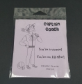 Stempelgummi  Captain Coach