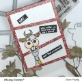 Bild 6 von Whimsy Stamps Clear Stamps and Die (Stanze) - Hee Haw 