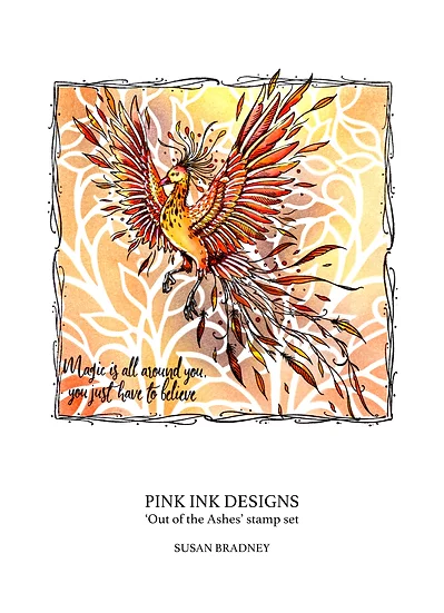 Bild 8 von Pink Ink Designs - Stempel Out Of The Ashes - Phönix