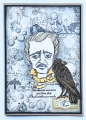 Bild 4 von IndigoBlu Gummistempel - Edgar Allan Poe A5 Red Rubber Stamp