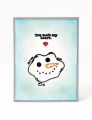 Bild 2 von Simon Hurley create Photopolymer Clear Stamps Snazzy Snowmen - Schneemann