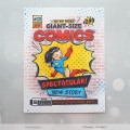 Bild 6 von Whimsy Stamps Rubber Cling Stamp  - Comic Book Page Gummistempel Comicheftseite