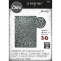 Sizzix 3-D Texture Fades Embossing Folder by Tim Holtz - Prägefolder - Cracked Leather - Leder