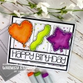 Bild 2 von Whimsy Stamps Clear Stamps - Sentiment Tiles - Happy Birthday