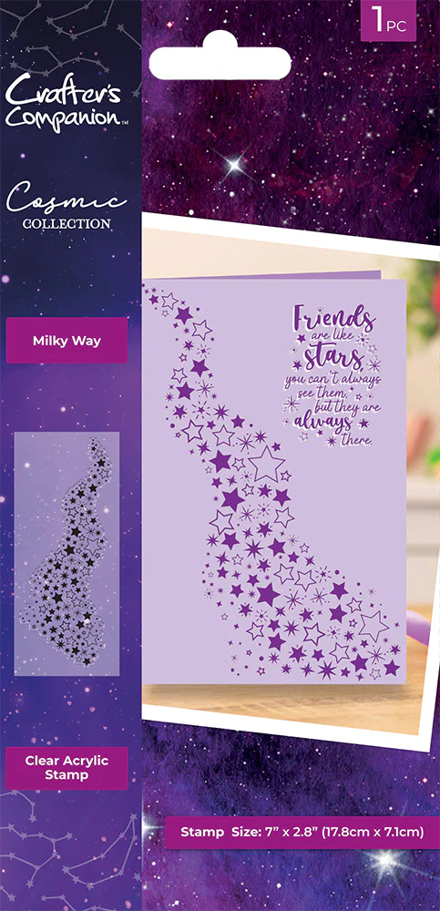 Bild 1 von Crafter's Companion - Cosmic Collection Clear Stamps - Milky Way