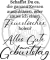 StempelBar Stempelgummi Feuerlöscher