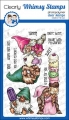 Whimsy Stamps Clear Stamps - Gnome Summer Sweet