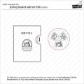 Bild 7 von Lawn Fawn Clear Stamps - spring basket add-on: fall