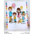 Bild 2 von Gummistempel Stamping Bella Cling Stamp  ODDBALL SIBLINGS 