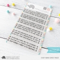 Mama Elephant - Clear Stamps EASY XMAS GREETINGS