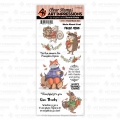 Art Impressions Clear Stamps Feast Mode Set - Herbsttierchen