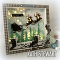 Bild 7 von Sizzix Thinlits Die by Tim Holtz - Stanzschablone - Reindeer Sleigh