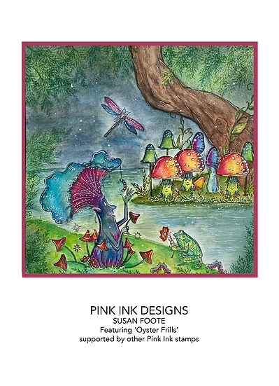 Bild 10 von Pink Ink Designs - Stempel Oyster Frills - Pilz