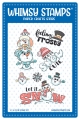 Bild 1 von Whimsy Stamps Clear Stamps - Let it Snow Snowmen