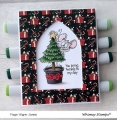 Bild 3 von Whimsy Stamps Clear Stamps  - Deck the Halls Mice - Weihnachten Maus