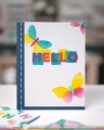 Bild 6 von Waffle Flower  Postage Collage Spring Breeze Stencil - Stencil-Set