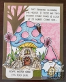 Bild 5 von Riley and Company Gummistempel - MUSHROOM LANE - POLKADOT HOUSE 1