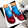 Bild 8 von Colorado Craft Company Clear Stamps - Big & Bold~Ruby Slippers