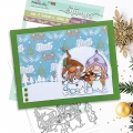 Bild 6 von Polkadoodles Clear Stamps - Gnome Jolly Holly Wishes - Weinachten Wünsche