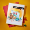 Bild 2 von Spellbinders Creative Day Cling Rubber Stamp Set - House Mouse Stempelgummi