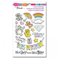 Stampendous Perfectly Clear Stamps - Baby Gift - Baby Geschenke