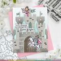 Bild 11 von Waffle Flower Castle Die-n-stencil - Stanze und Schablone Burg