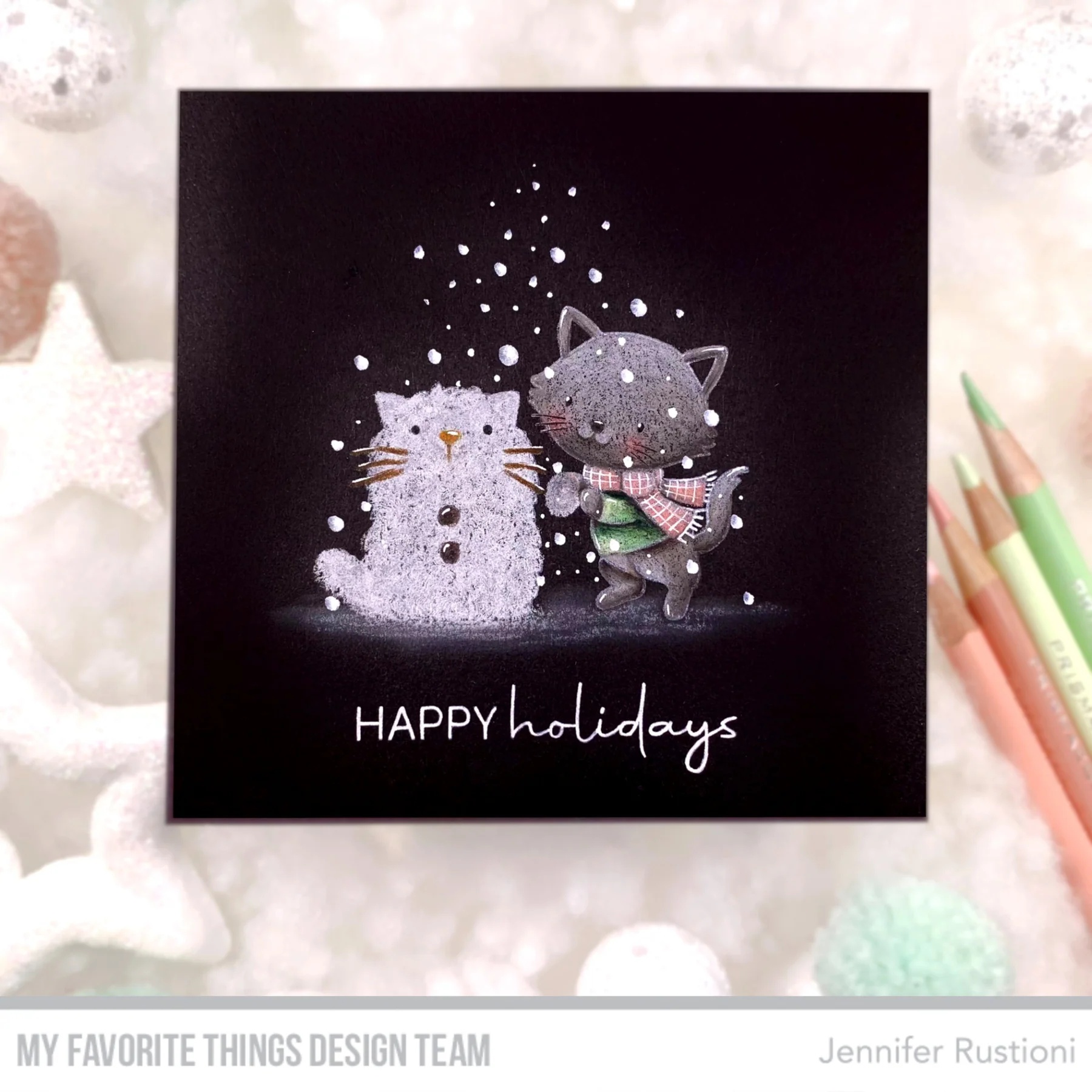 Bild 7 von My Favorite Things - Clear Stamps Winter Kittens - Winter Katzen