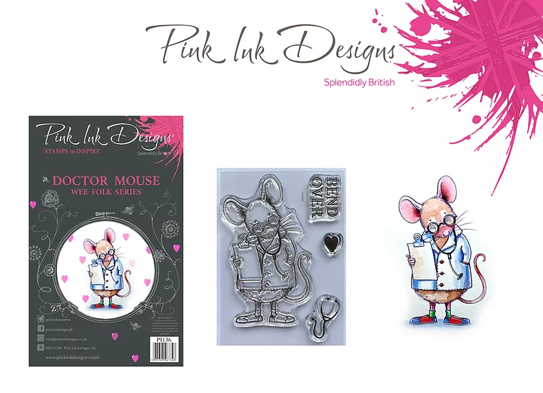 Bild 9 von Pink Ink Designs - Stempel Doctor Mouse (Doktor Maus)